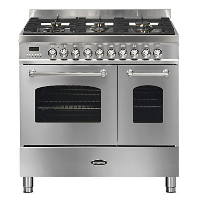 Britannia RC-9TG-FL Fleet Dual Fuel Range Cooker Stainless Steel